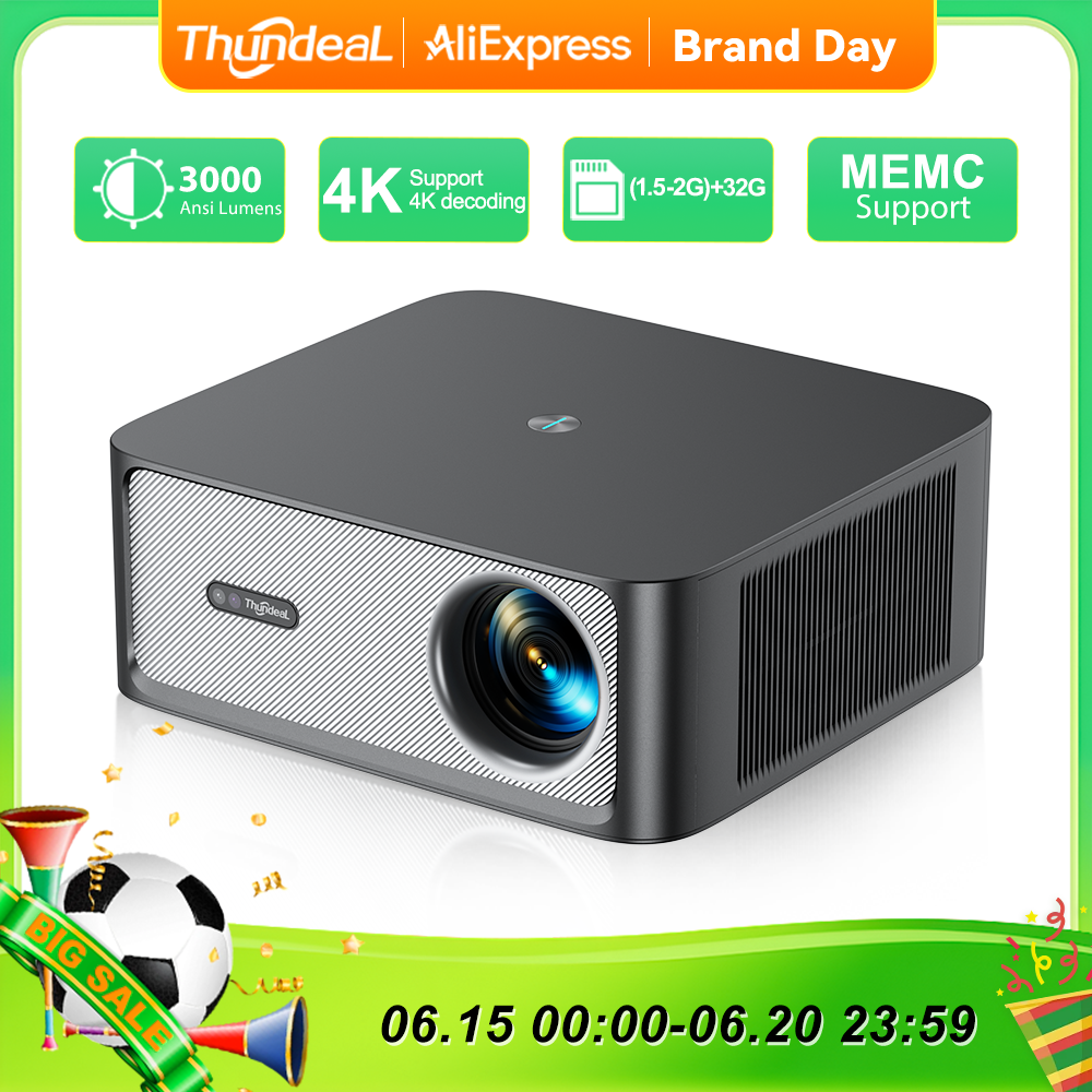Home Cinema Focal - ThundeaL TD98Pro 2K 4K Full HD