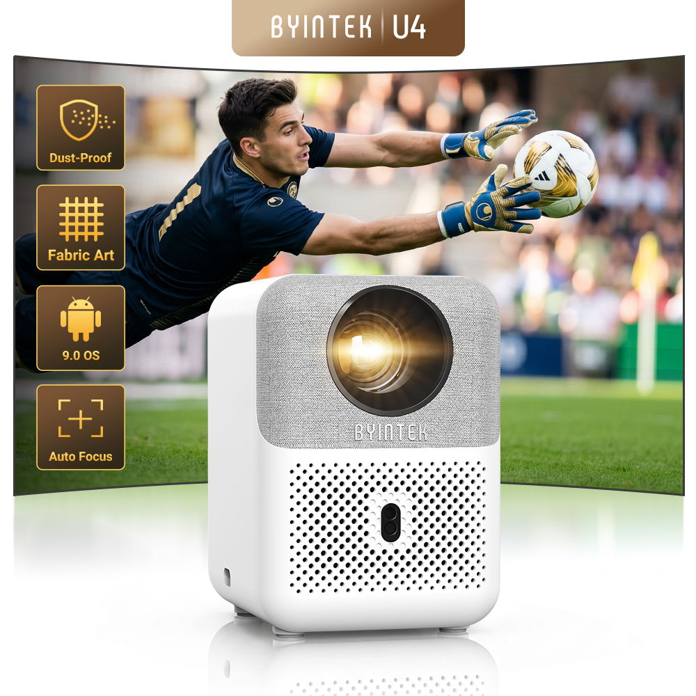 Home Cinema Focal - BYINTEK Full HD Mini Projector LOVE