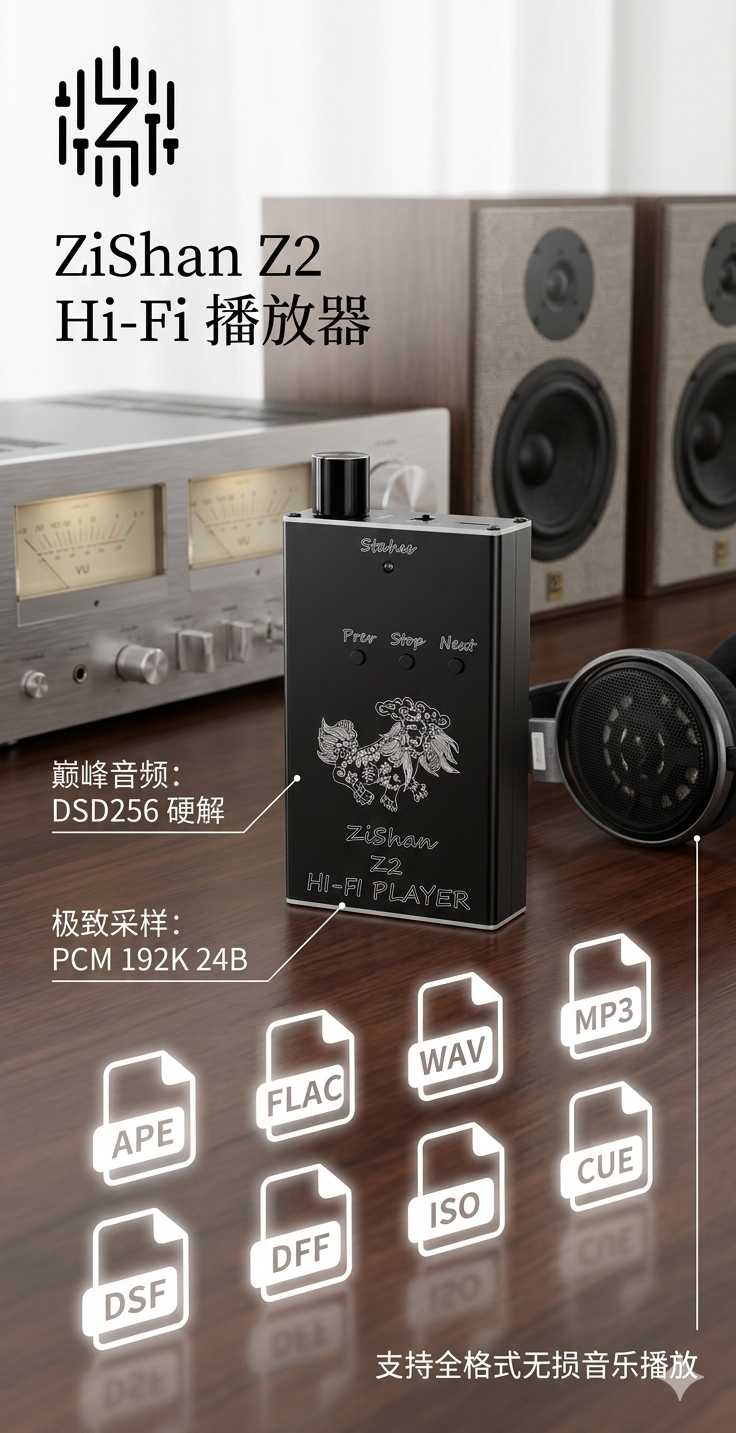 Home Cinema Hifi - Zishan Z2 HiFi DSD Hard Solution