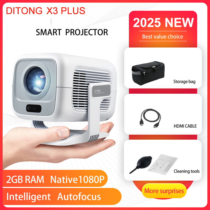 DITONG X3 Plus HD projector Na - مراجعة Home Cinema Focal وسعره