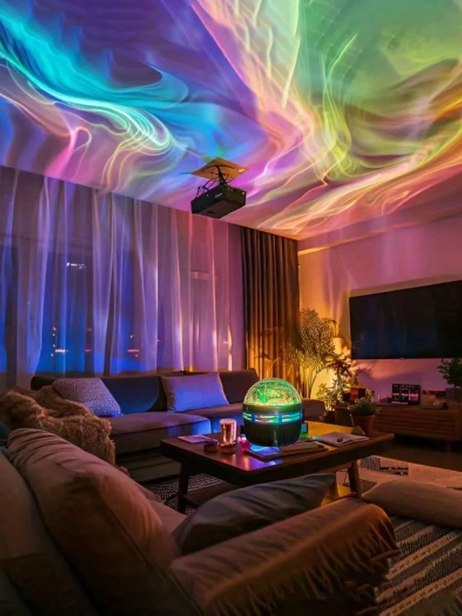 1pc LED Northern Lights Aurora - مراجعة Home Cinema Gifts وسعره