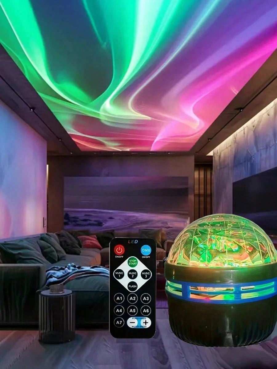 1pc LED Northern Lights Aurora - مراجعة Home Cinema Gifts وسعره