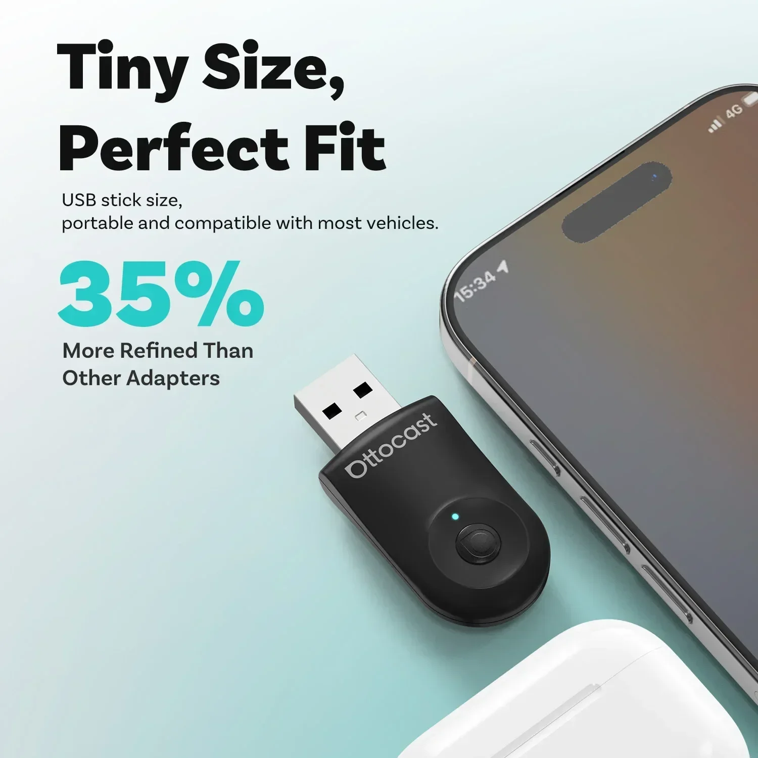 OTTOCAST MINI 2 in 1 Wired to  - مراجعة Smart Tv Stick وسعره
