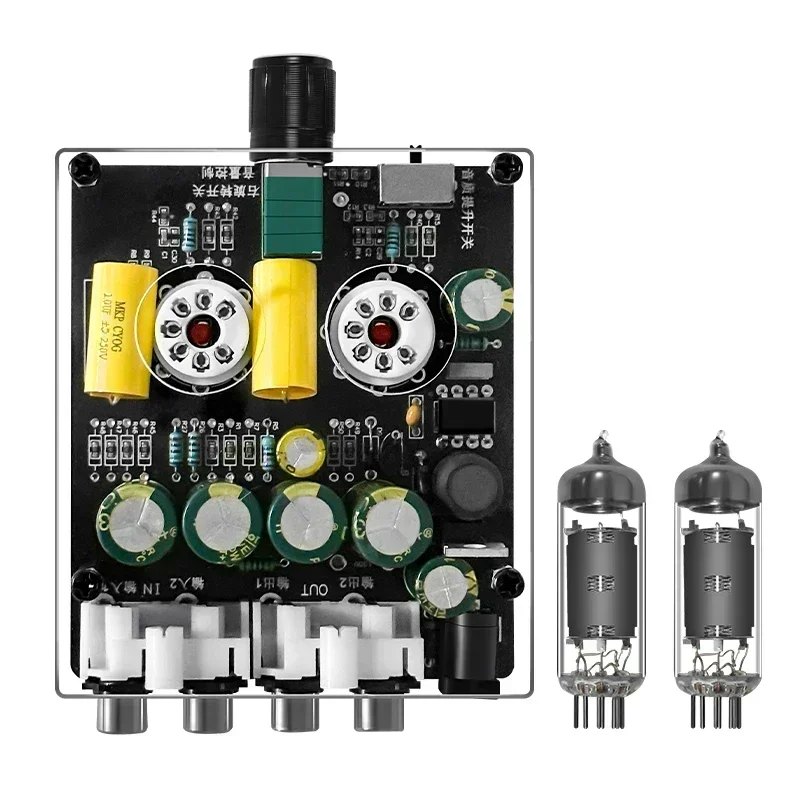 Upgraded 6K4 Tube Preamplifier - مراجعة Home Cinema Hifi وسعره