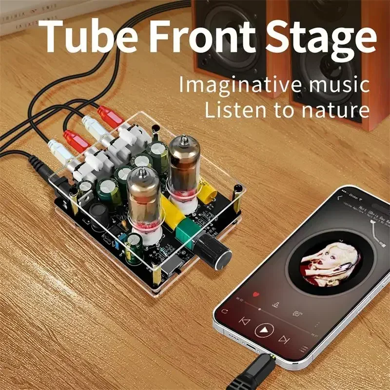 Upgraded 6K4 Tube Preamplifier - مراجعة Home Cinema Hifi وسعره