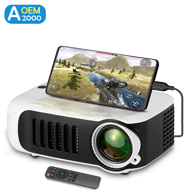 A2000 Mini Projector Portable  - مراجعة Home Cinema Focal وسعره