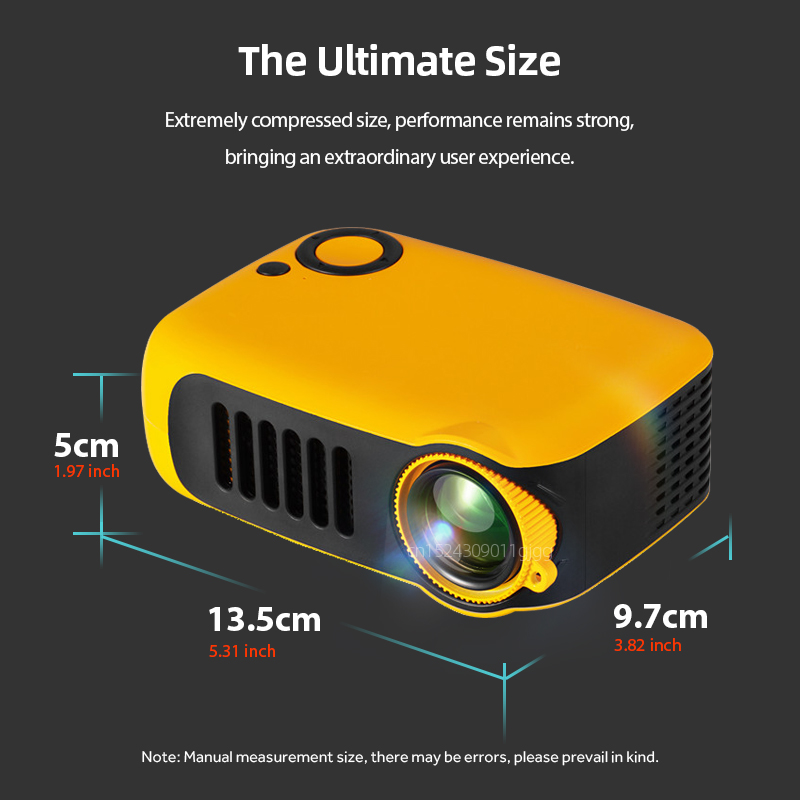 A2000 Mini Projector Portable  - مراجعة Home Cinema Focal وسعره