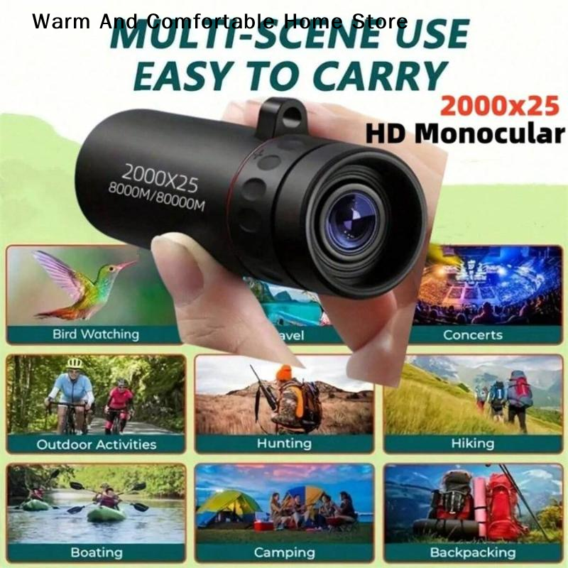 【W】2000x25 HD Monocular Telesc - مراجعة Home Cinema Center وسعره
