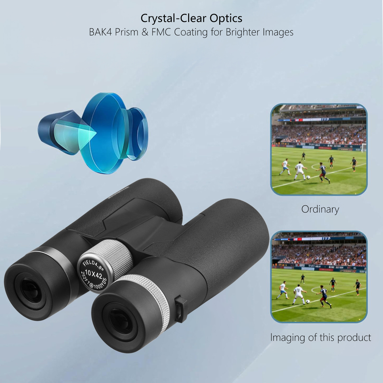10x42 HD Professional Binocula - مراجعة Home Cinema Center وسعره