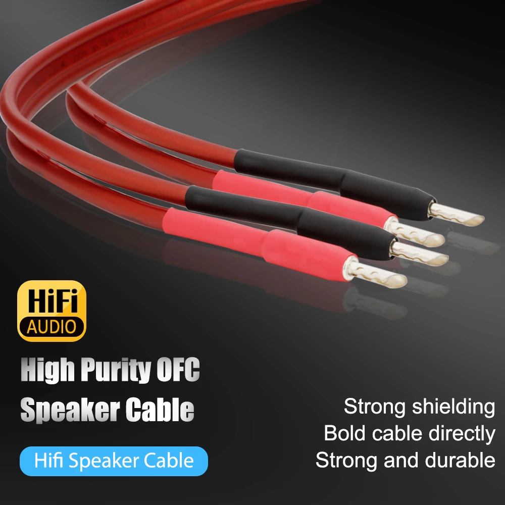 1 Pair Speaker Cable High-End  - مراجعة Home Cinema High End وسعره