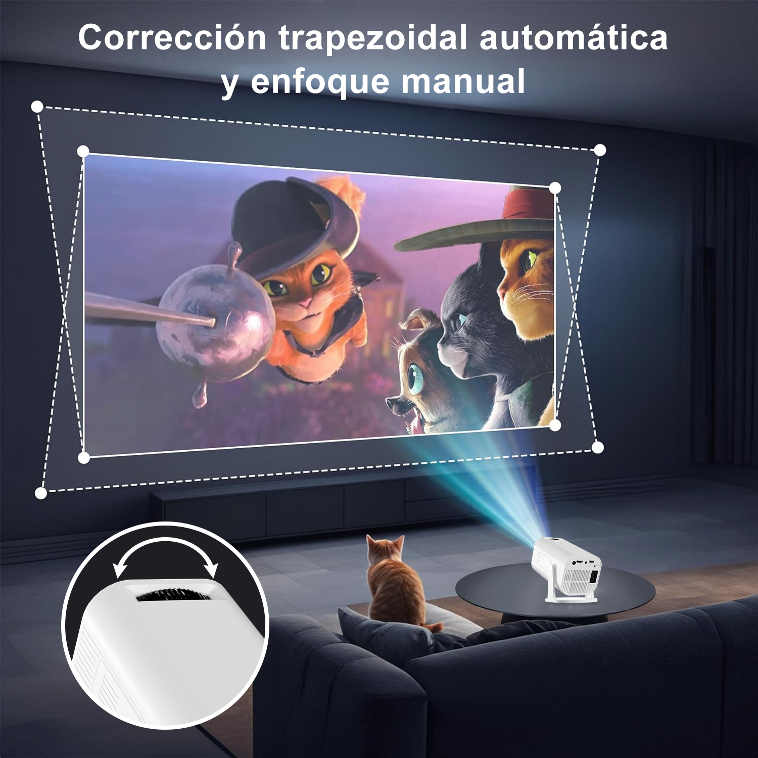 Salange Android 14 P330W Proje - مراجعة Home Cinema Focal وسعره