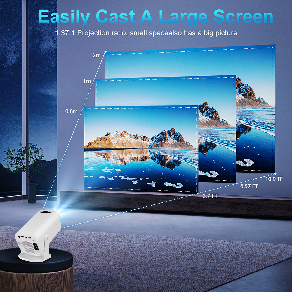 Salange Android 14 P330W Proje - مراجعة Home Cinema Focal وسعره