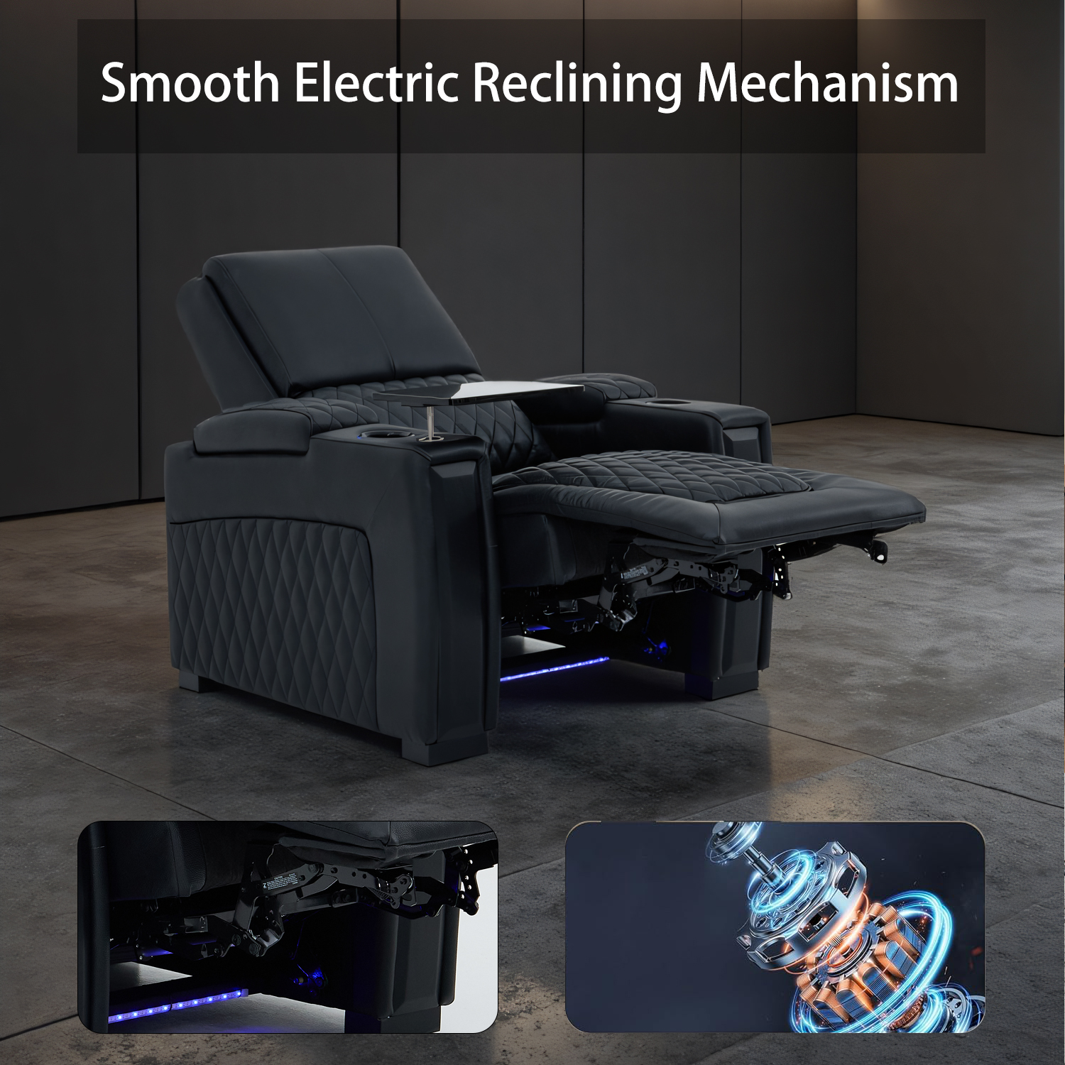 #Synthetic Leather Modern Cine - مراجعة Home Cinema High End وسعره