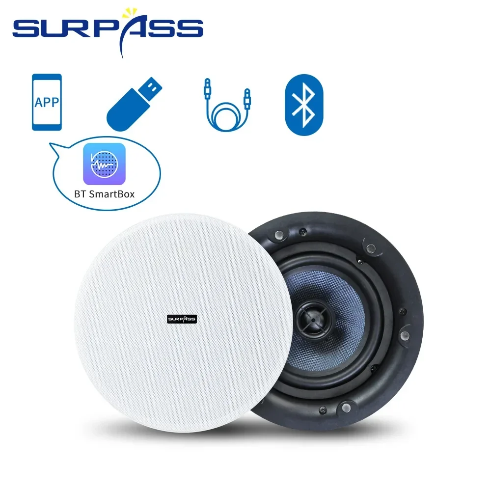 Ceiling Bluetooth Speaker 5.25 - مراجعة Home Cinema Bluetooth 5.1 وسعره