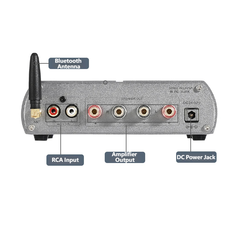 YJCO TPA3223 200W×2 Digital Po - مراجعة Home Cinema Bluetooth 5.1 وسعره
