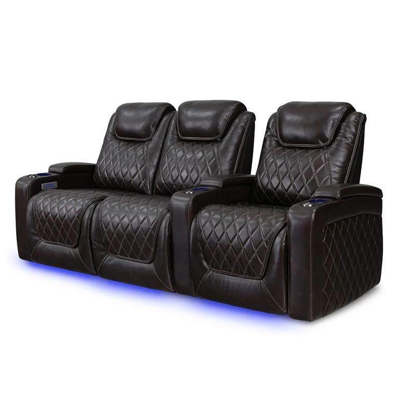 High-End Electric Leather Sofa - مراجعة Home Cinema High End وسعره