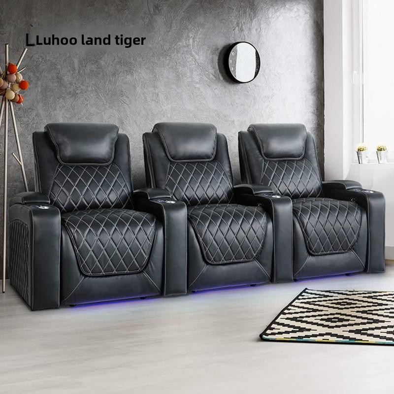 High-End Electric Leather Sofa - مراجعة Home Cinema High End وسعره