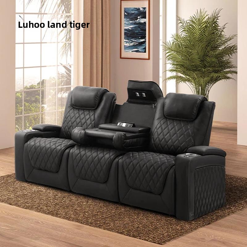 High-End Electric Leather Sofa - مراجعة Home Cinema High End وسعره