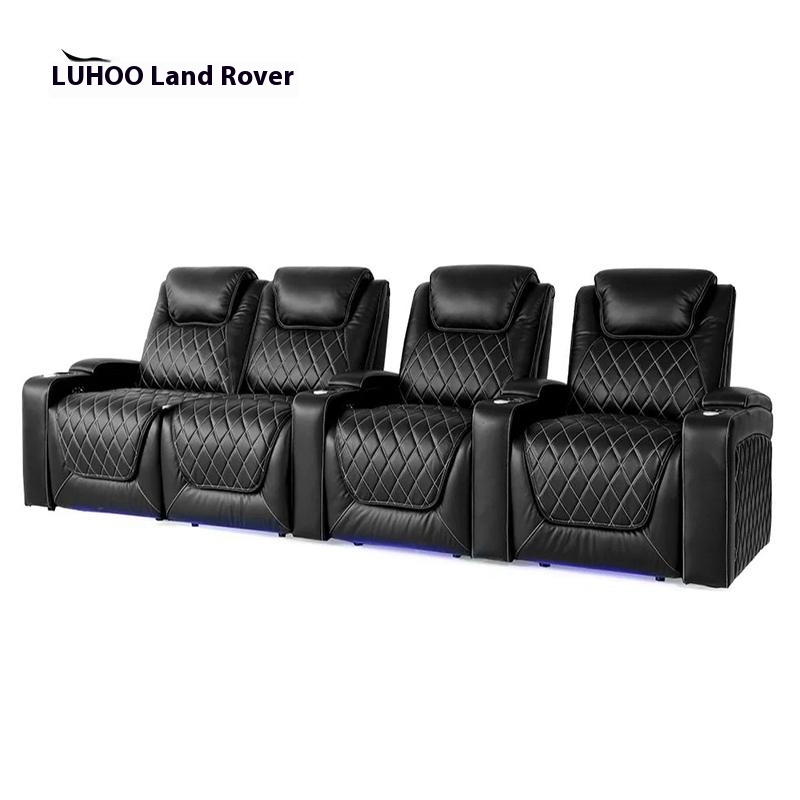 High-End Electric Leather Sofa - مراجعة Home Cinema High End وسعره