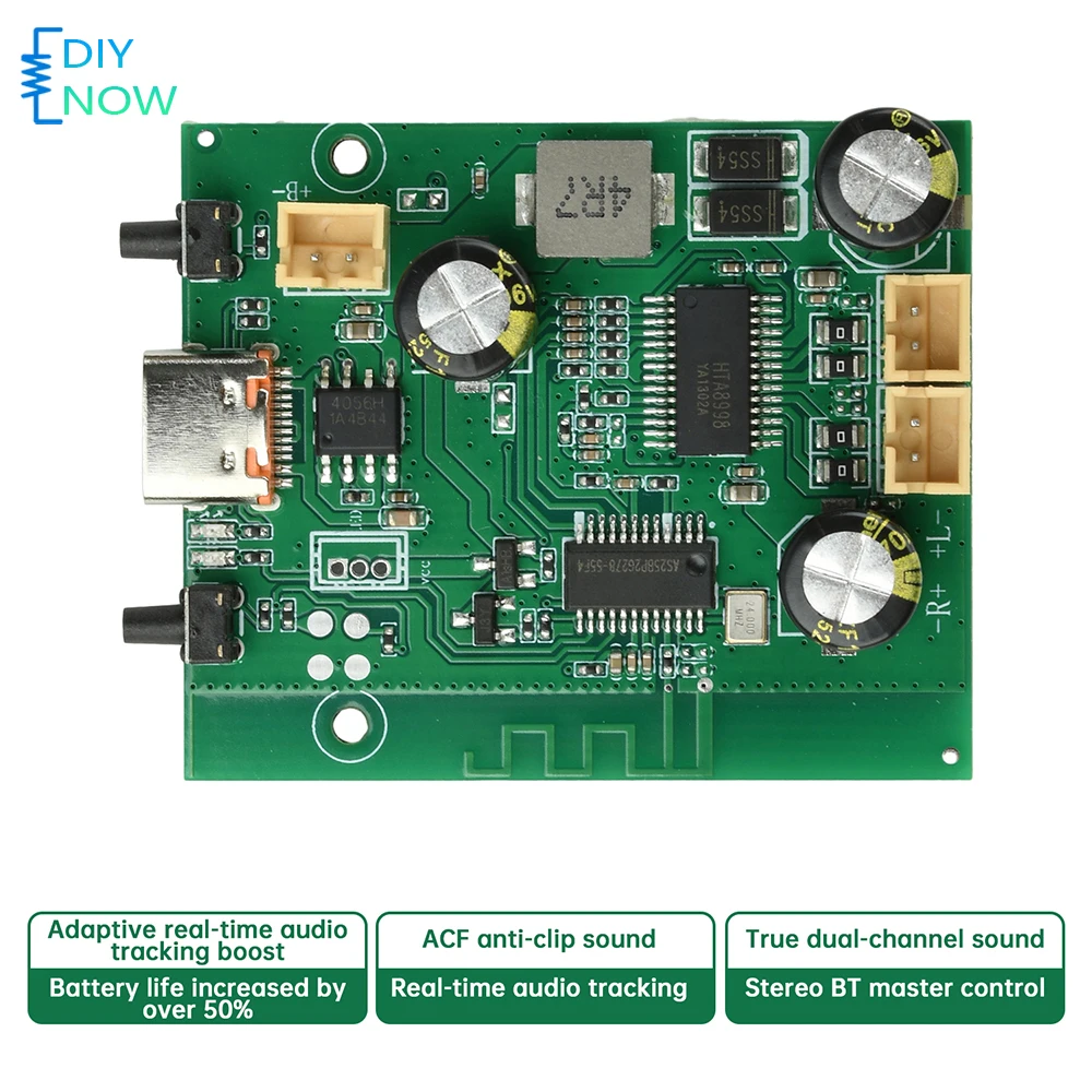Bluetooth 5.1 Amplifier Board  - مراجعة Home Cinema Bluetooth 5.1 وسعره