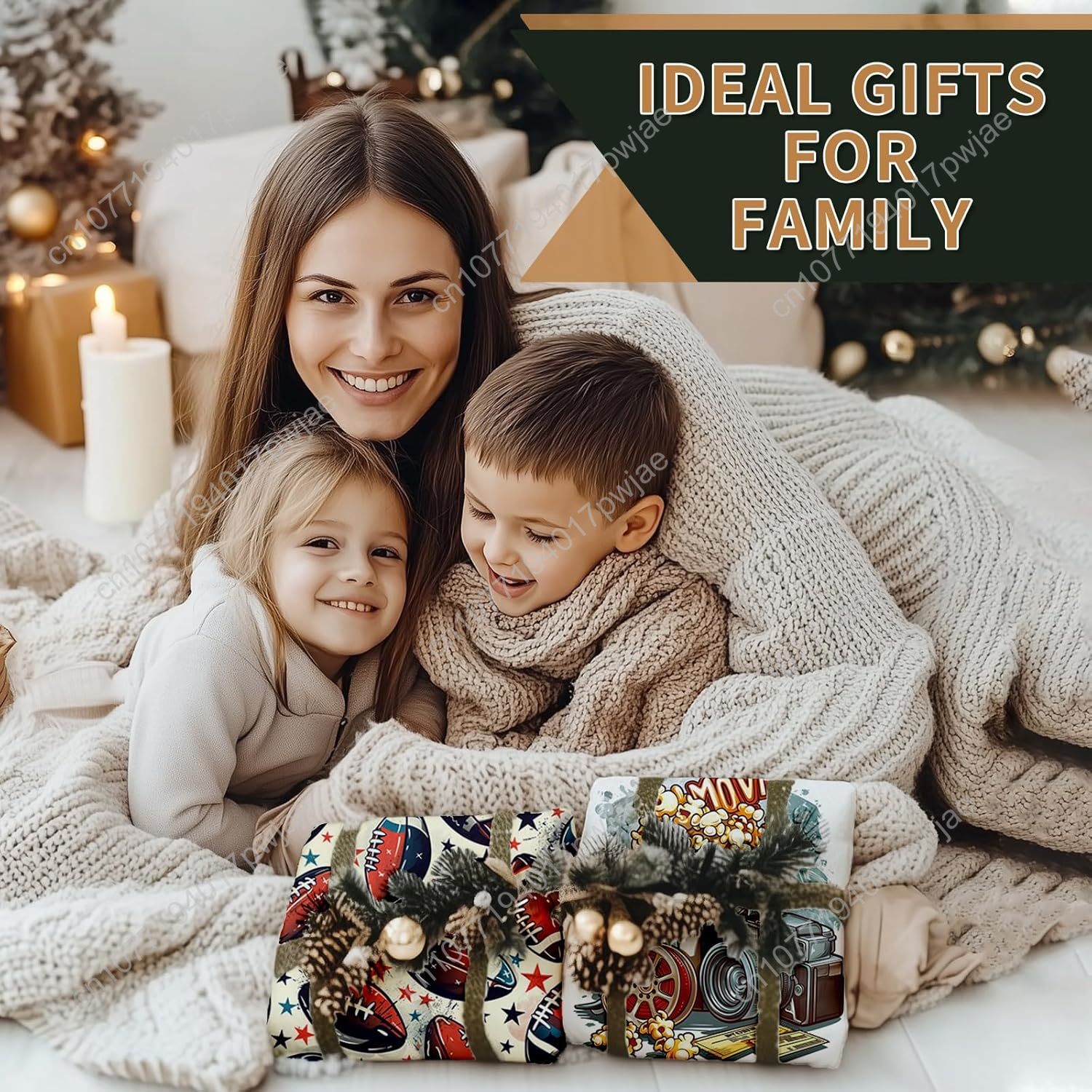 Movie Ticket Popcorn Throw Bla - مراجعة Home Cinema Gifts وسعره