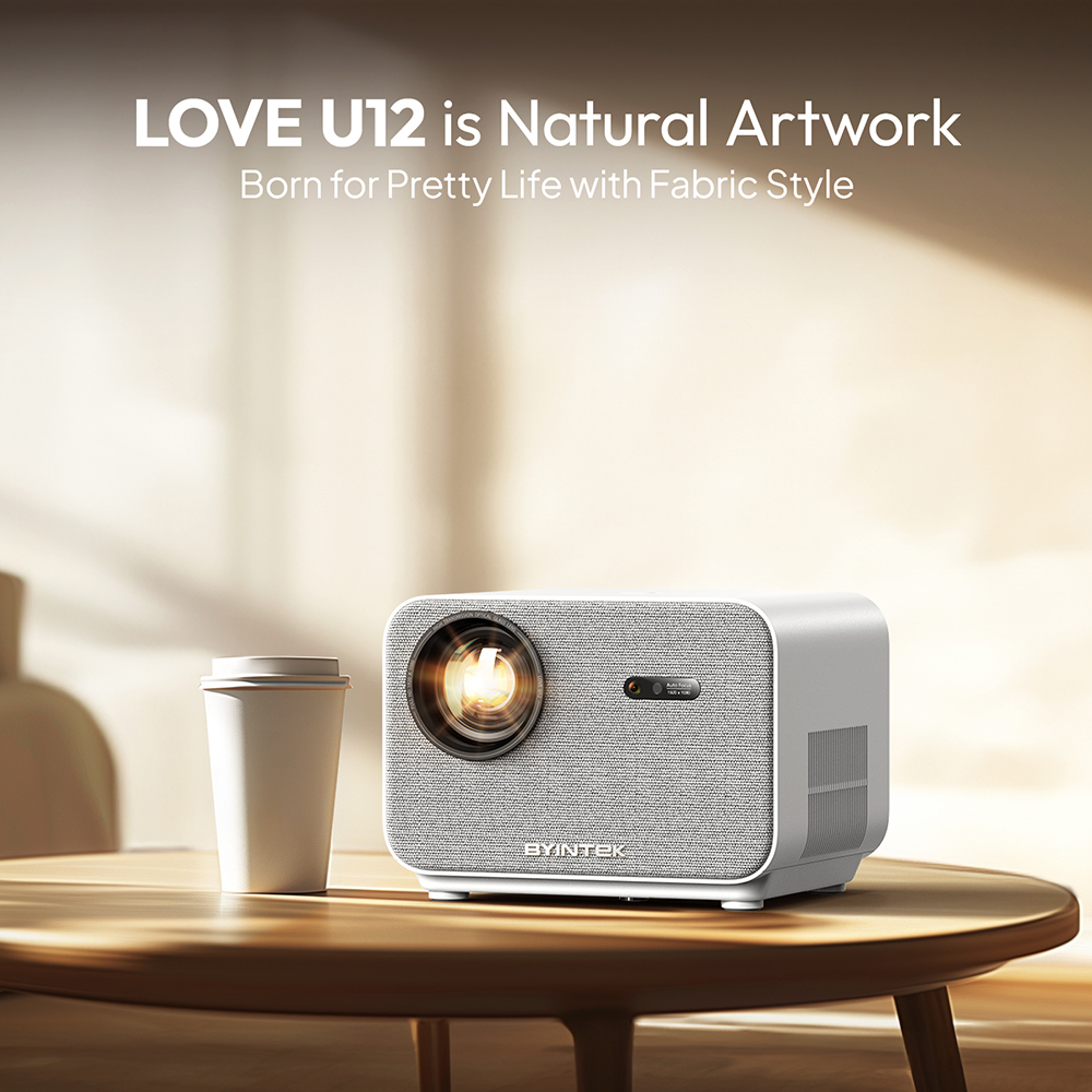 BYINTEK LOVE U12 Full HD 1080P - مراجعة Home Cinema Focal وسعره