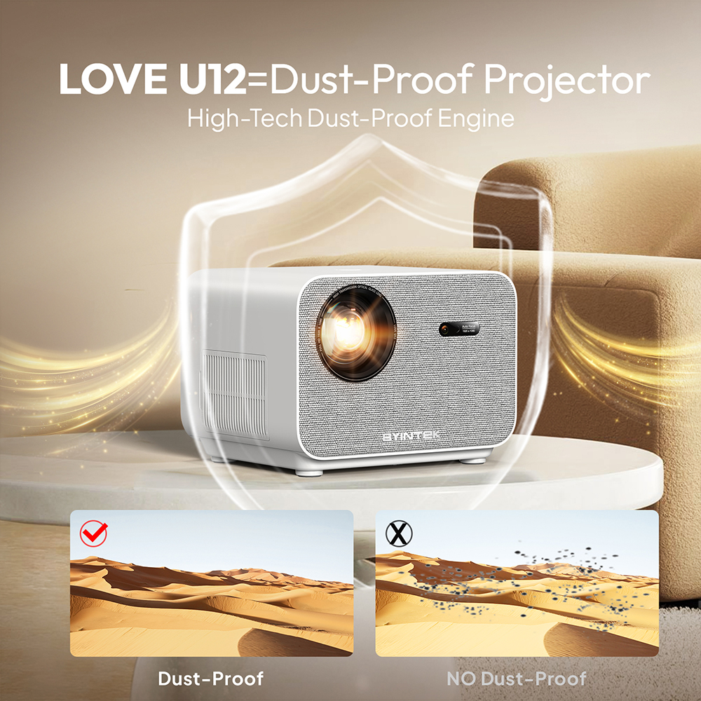 BYINTEK LOVE U12 Full HD 1080P - مراجعة Home Cinema Focal وسعره