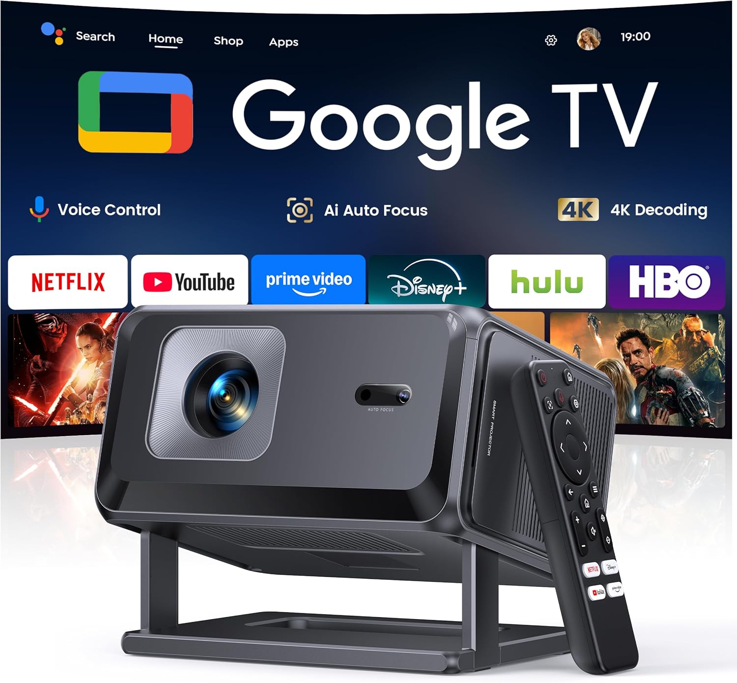 Smart Projector Google Tv Stic - مراجعة Smart Tv Stick وسعره