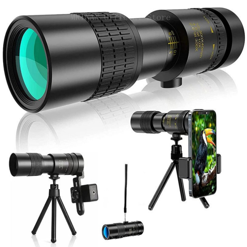 Powerful 10-300x40 HD Monocula - مراجعة Home Cinema Center وسعره