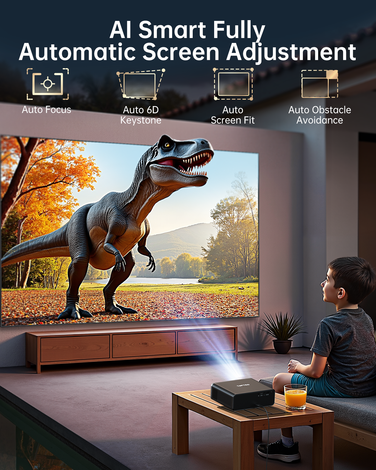 TOPTRO 4K Projector 1000ANSI A - مراجعة Home Cinema Focal وسعره