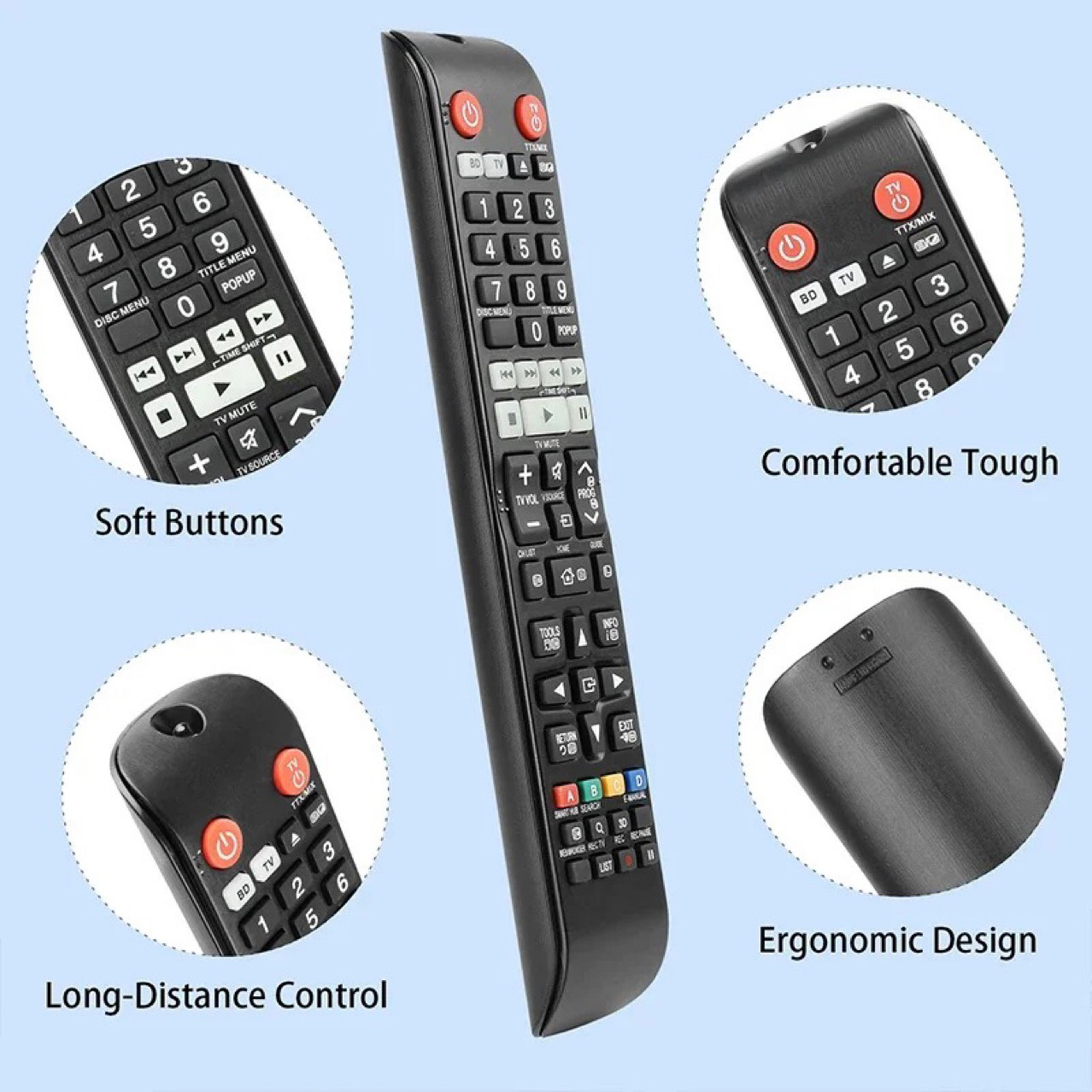 AK59-00176A Replace Remote Con - مراجعة Home Cinema System Samsung وسعره