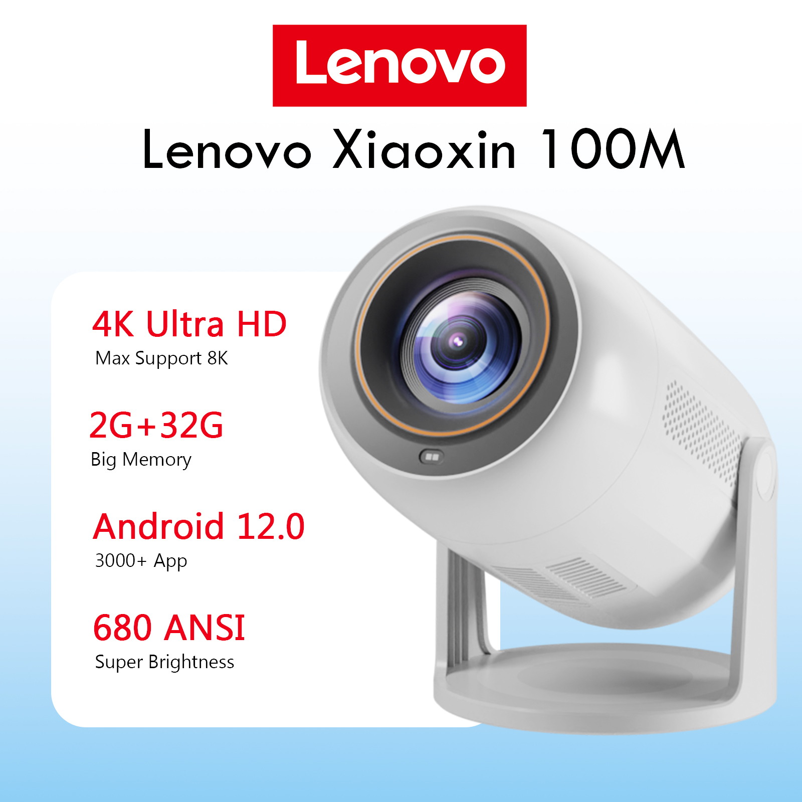 Lenovo Portable 4K Projector 1 - مراجعة Home Cinema Focal وسعره