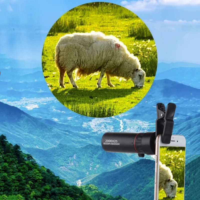 HD 2000x25 Monocular Telescope - مراجعة Home Cinema Center وسعره