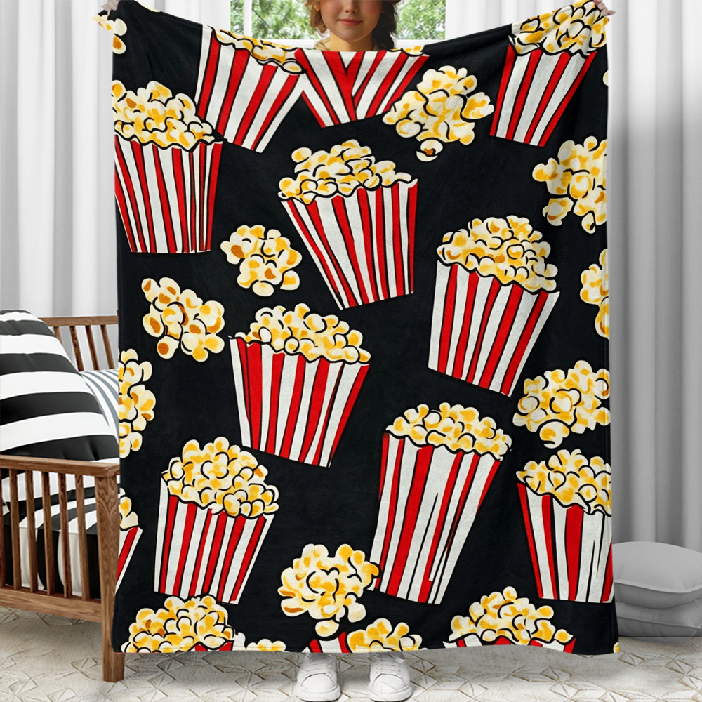 Popcorn Movie Night Blanket: S - مراجعة Home Cinema Gifts وسعره