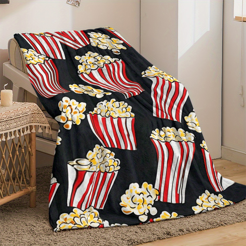 Popcorn Movie Night Blanket: S - مراجعة Home Cinema Gifts وسعره