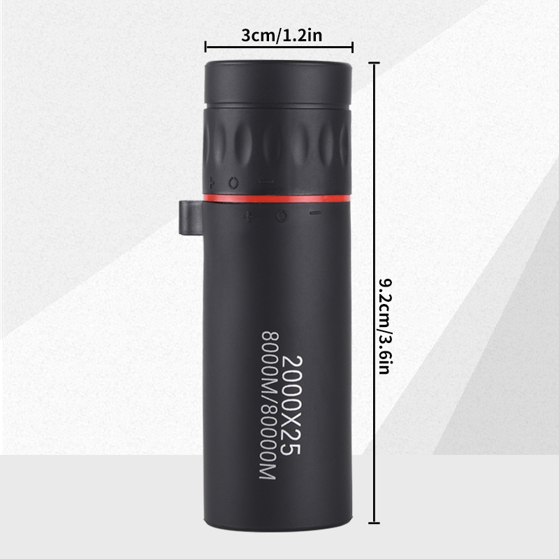 Outdoor 2000x25 HD Monocular T - مراجعة Home Cinema Center وسعره