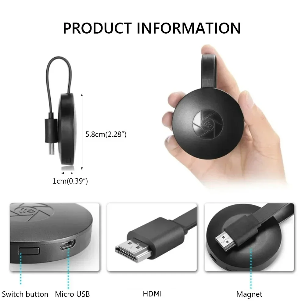 Wireless TV Stick Wifi HDMI Mi - مراجعة Smart Tv Stick وسعره