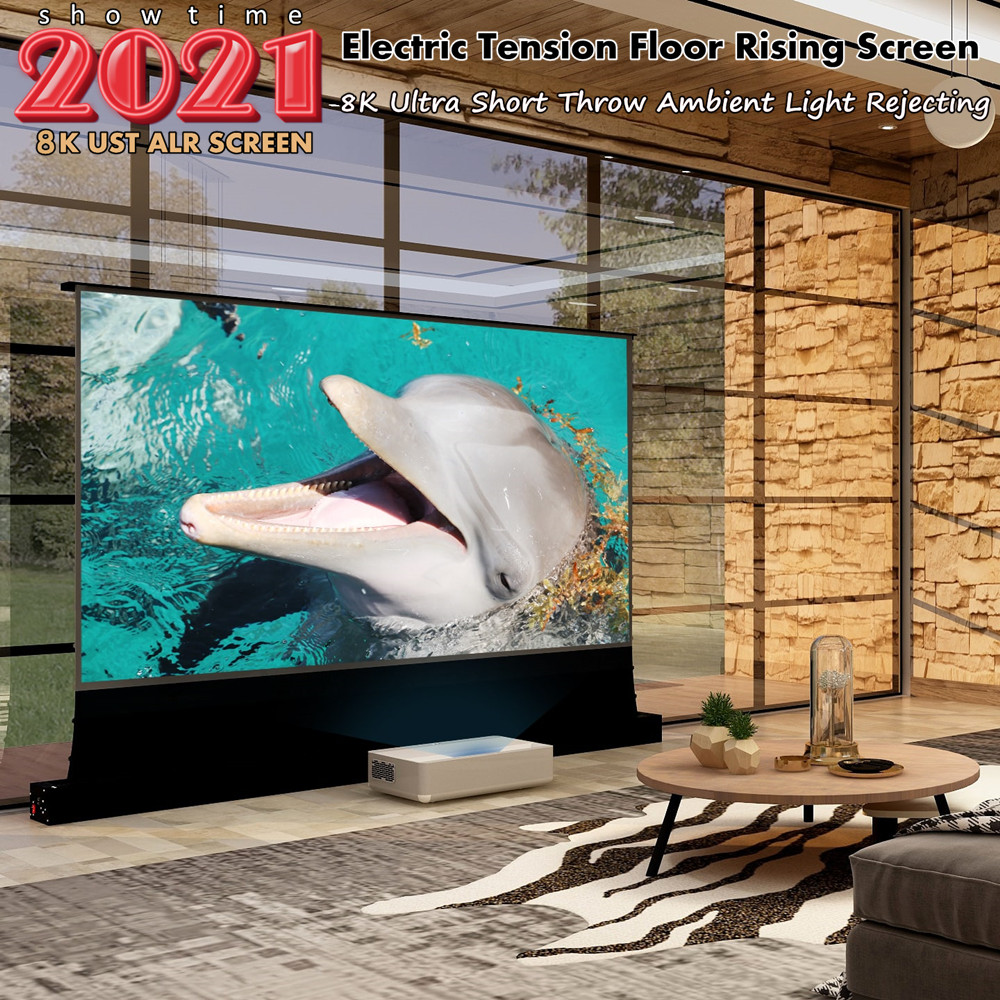 Free Shipping 100inch 16:9 UST - مراجعة Home Cinema Tv Screen وسعره