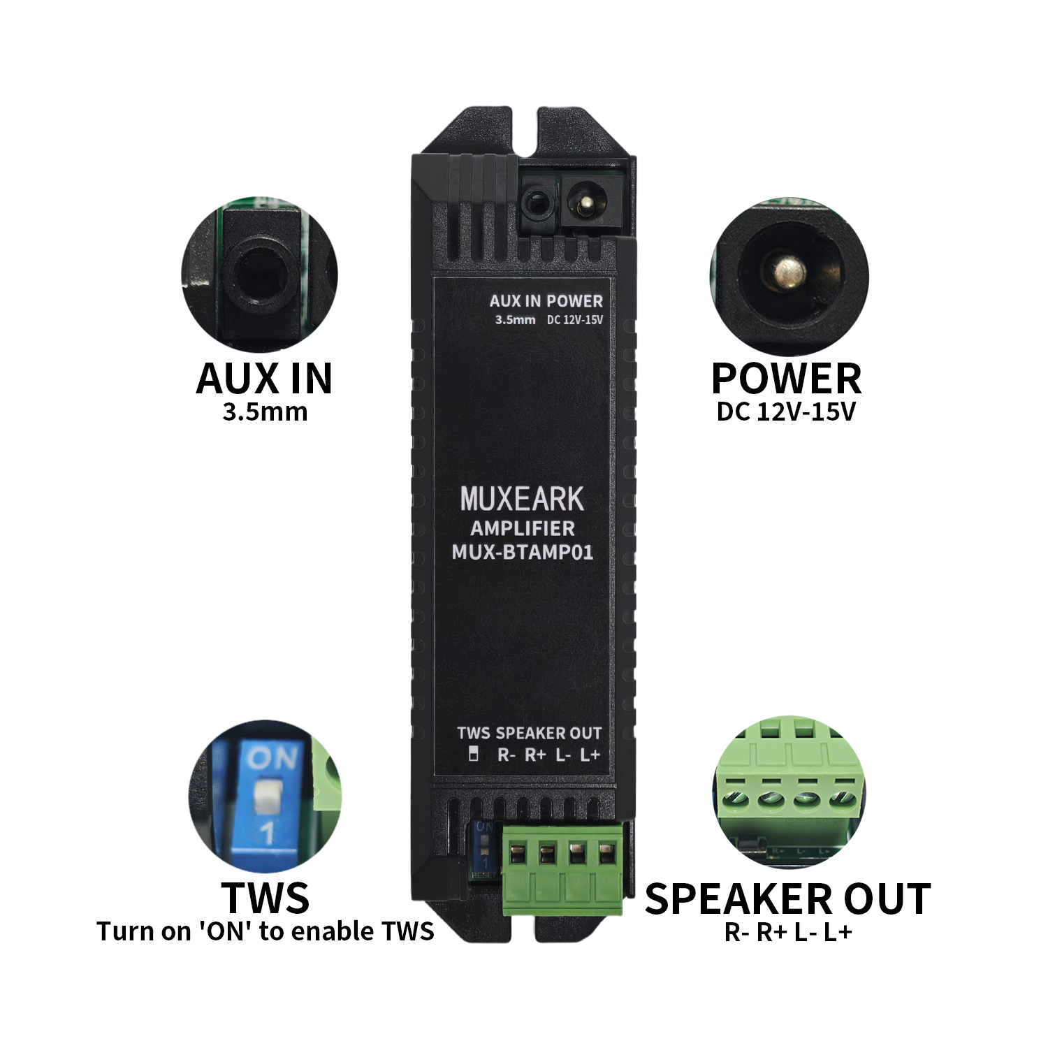 MUXEARK 2-Way 5.1 Bluetooth Am - مراجعة Home Cinema Bluetooth 5.1 وسعره
