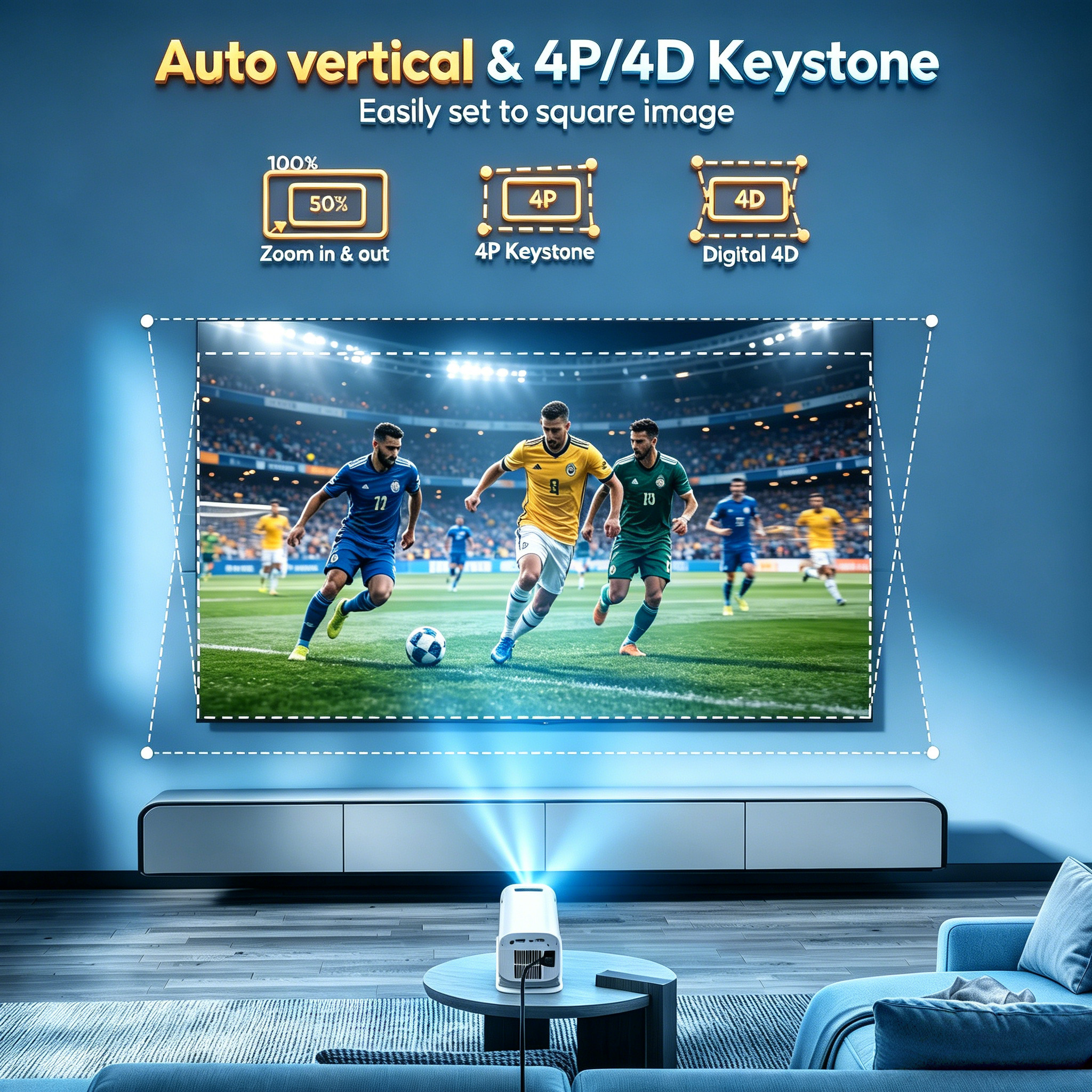 XGODY 300 ANSI Projector Smart - مراجعة Home Cinema Focal وسعره