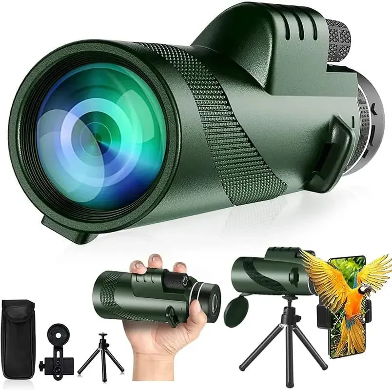 80x100 HD Monocular for Smartp - مراجعة Home Cinema Center وسعره