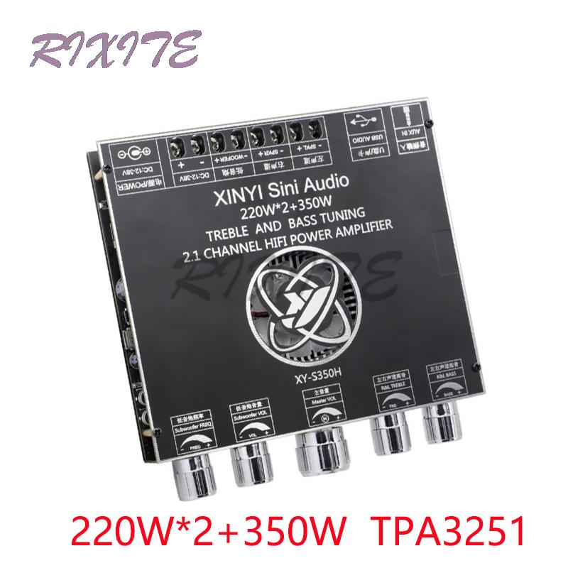 220W*2+350W Bluetooth 5.1 TPA3 - مراجعة Home Cinema Bluetooth 5.1 وسعره