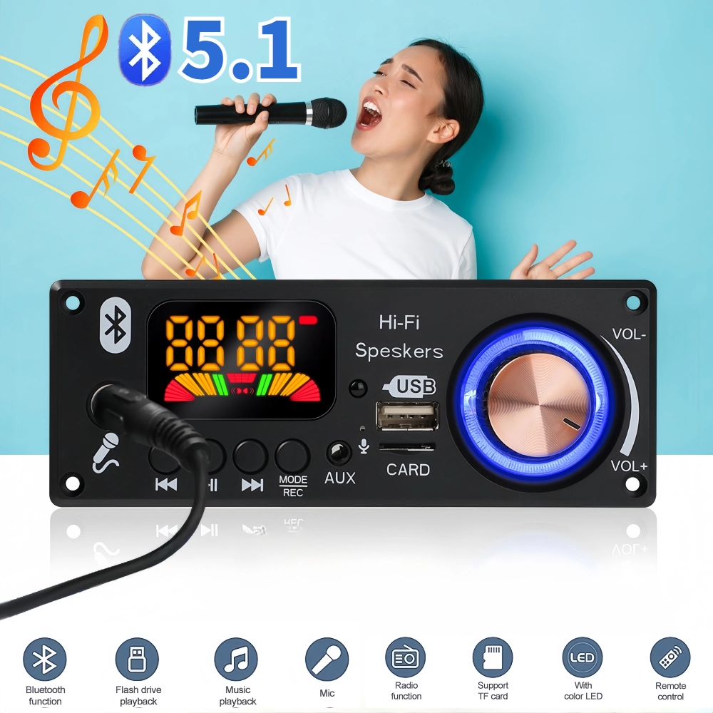 Bluetooth 5.1 DIY 160W Amplifi - مراجعة Home Cinema Bluetooth 5.1 وسعره