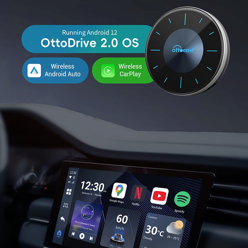 OTTOCAST P3 CarPlay AI Box Wir - مراجعة Smart Tv Stick وسعره