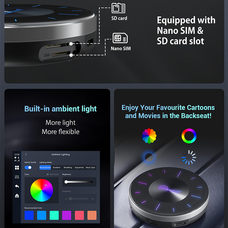 OTTOCAST P3 CarPlay AI Box Wir - مراجعة Smart Tv Stick وسعره