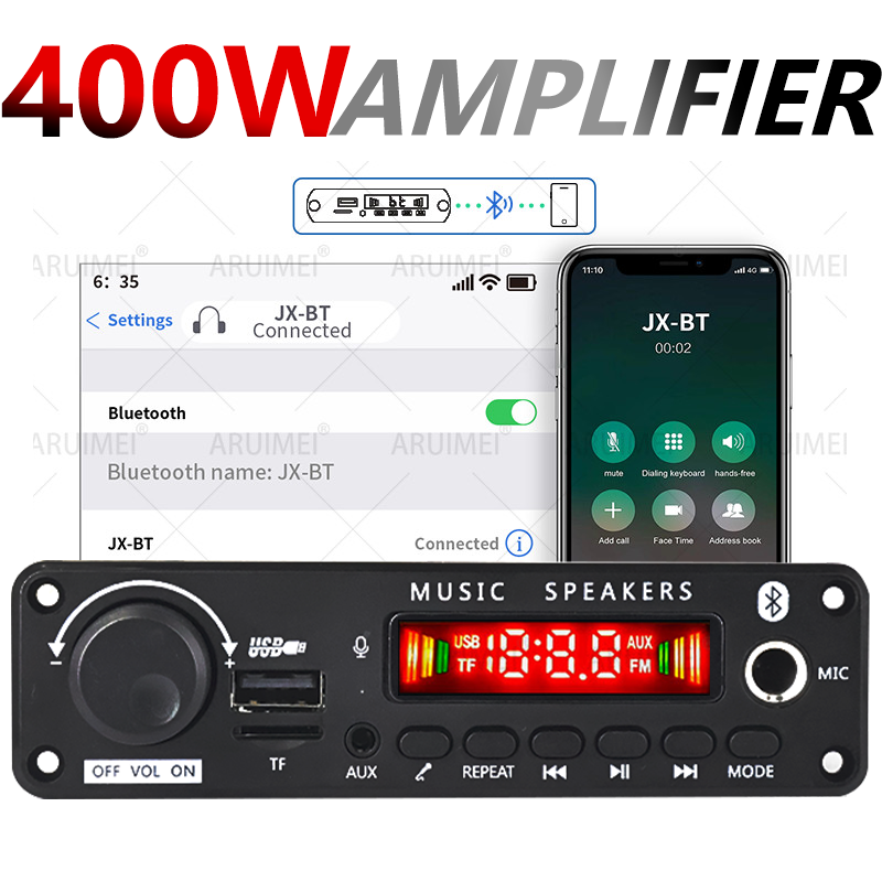 400W DIY Home Digital Amplifie - مراجعة Home Cinema Bluetooth 5.1 وسعره
